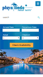 Mobile Screenshot of playalinda.com